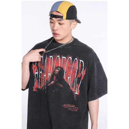 Unisex T-Shirts FOG Vintage Jesus Print T-Shirt
