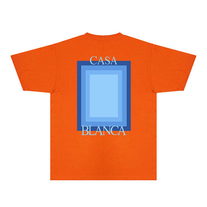 Casablanca T Shirts Fashion Print Street
