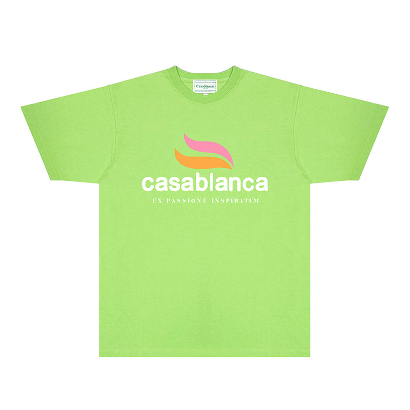 Casablanca T Shirts Fashion Print Street