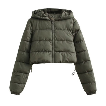 Women Cotton Coat Simple down Jacket