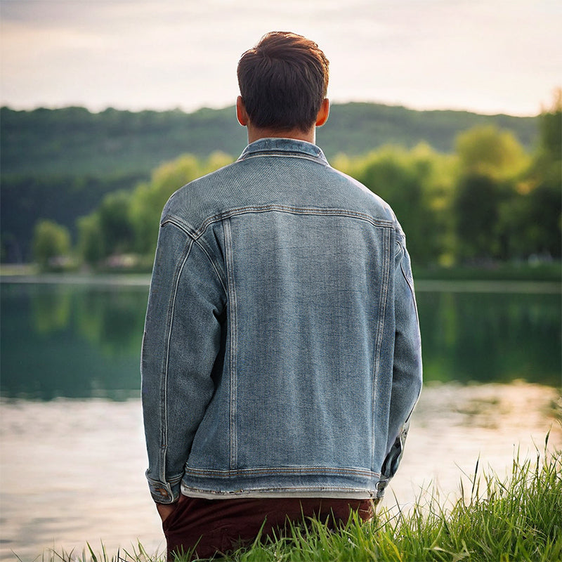 Men's Jacket Men's Denim Jacket Men's Spring