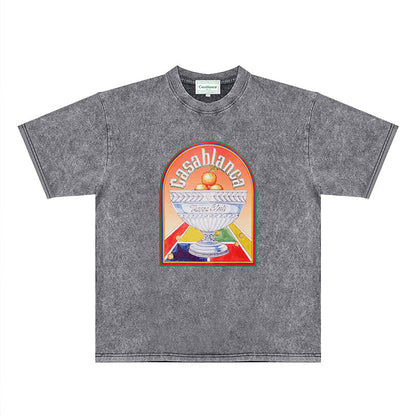Casablanca Distressed T-Shirt