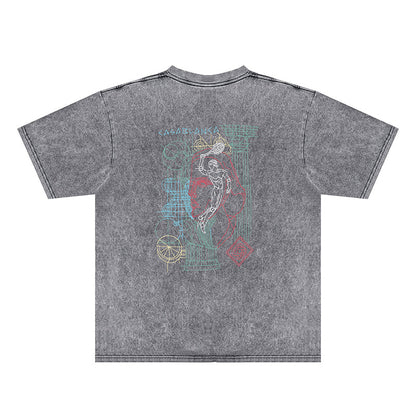 Casablanca Distressed T-Shirt