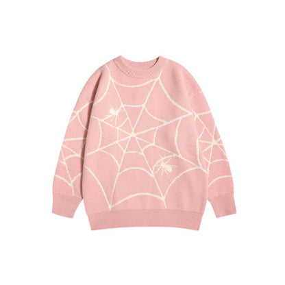 Women Sweater Knitted Couple Idle Style Pullover Sweater