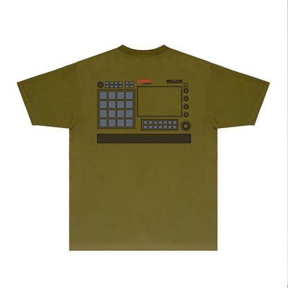 Amiri T Shirts Printed Trendy Pure Cotton