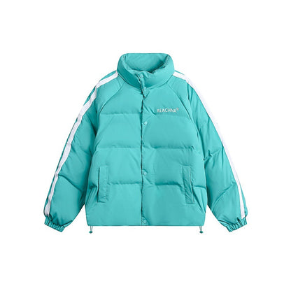 Unisex Coat Vintage Men and Women Couple Cotton-Padded Coat