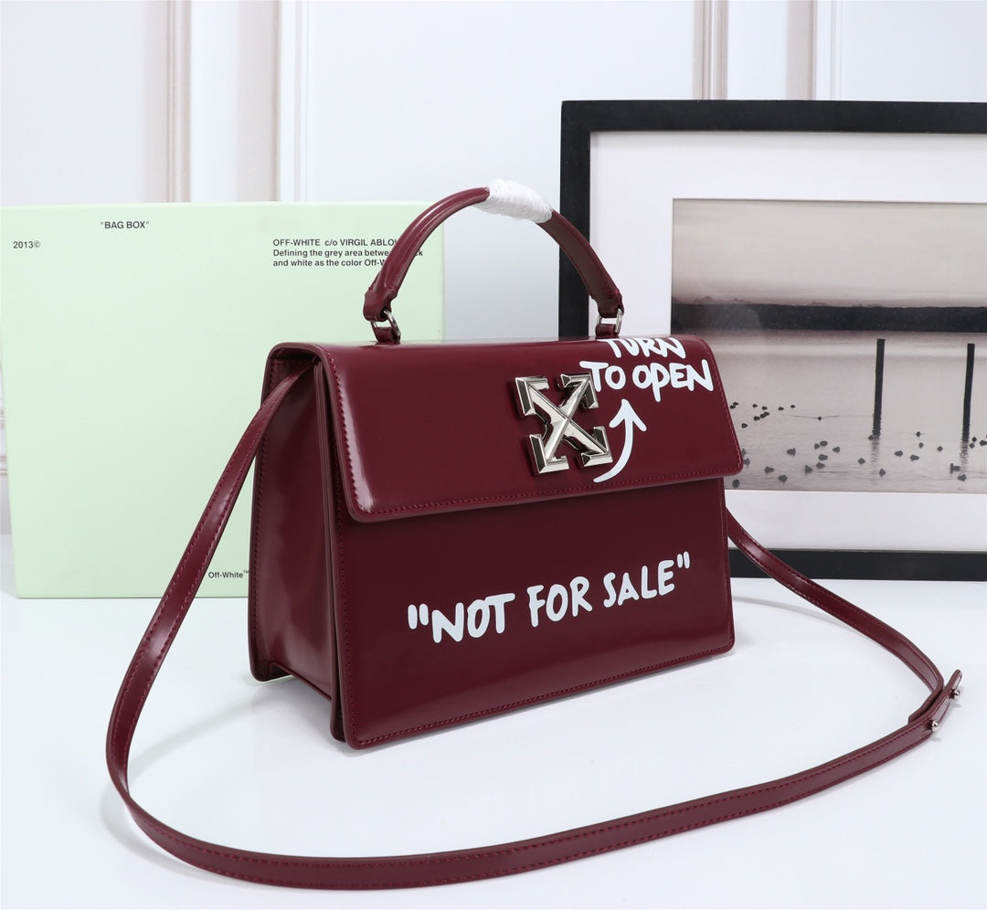 Off White Bag Casual Outdoor Convenient Tote Bag