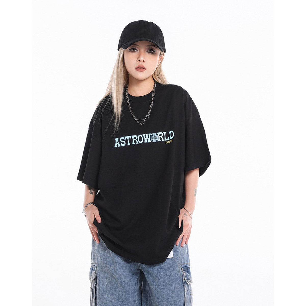 Unisex T-Shirts TRAVIS SCOTT Portrait Print T-Shirt