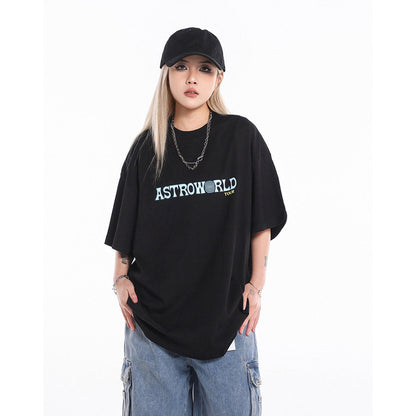 Unisex T-Shirts TRAVIS SCOTT Portrait Print T-Shirt