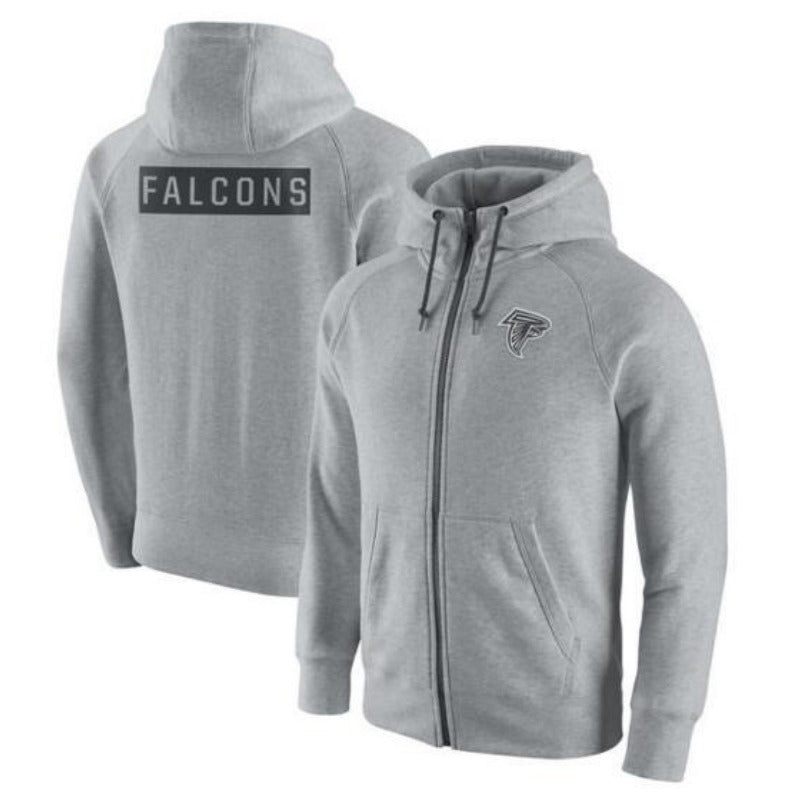 NFL Hoodie Cardigan Zip Hooded Sweater Men's Sports NFL Football