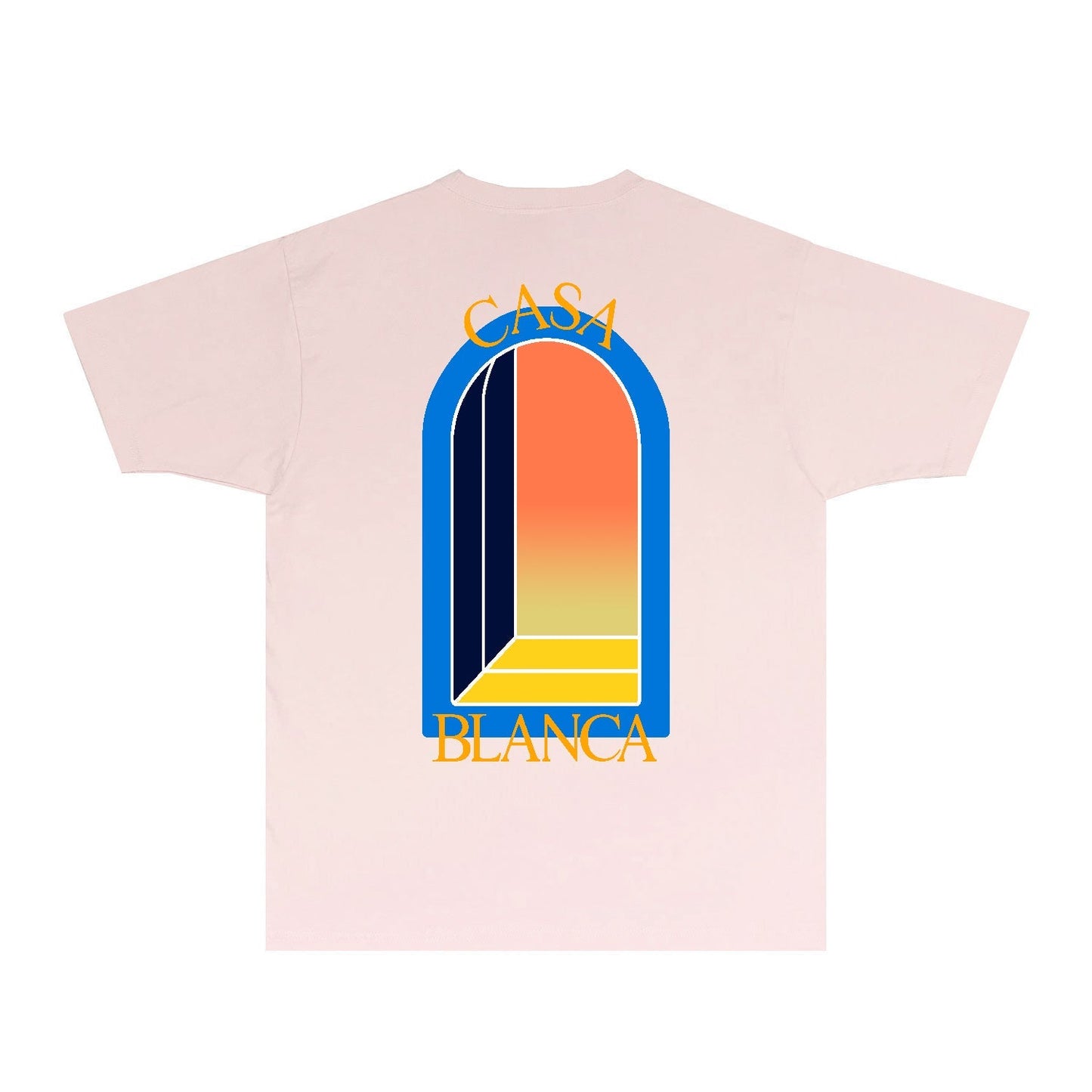 Casablanca T Shirts Fashion Print Street