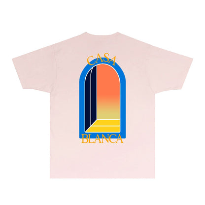 Casablanca T Shirts Fashion Print Street