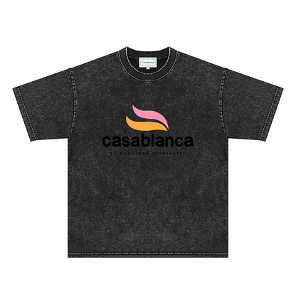 Casablanca Distressed T-Shirt