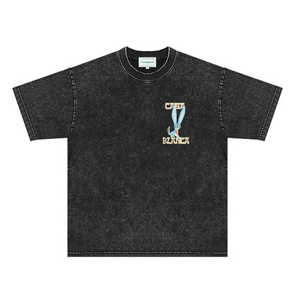 Casablanca Distressed T-Shirt