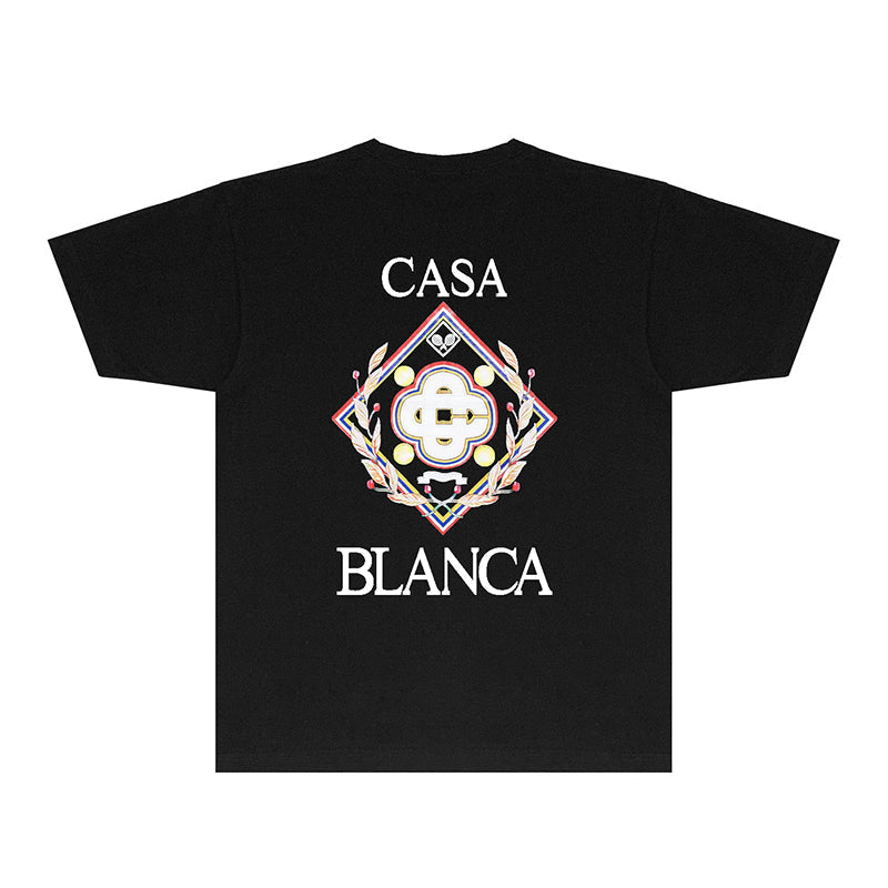 Casablanca T Shirts Fashion Print Street