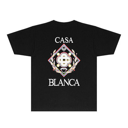 Casablanca T Shirts Fashion Print Street