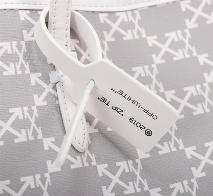 Off White Bag Casual Outdoor Convenient Tote Bag