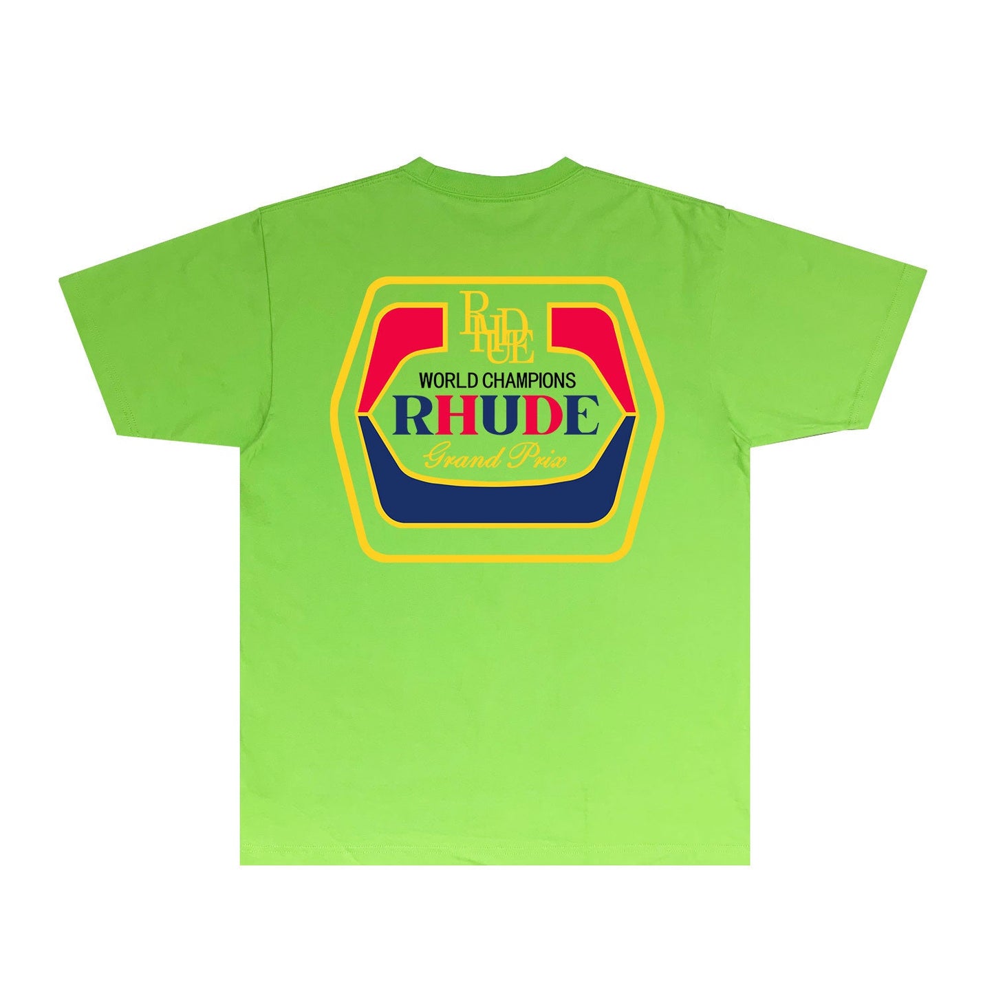 Rhude T Shirts Printed Trendy Pure Cotton