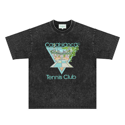 Casablanca Distressed T-Shirt
