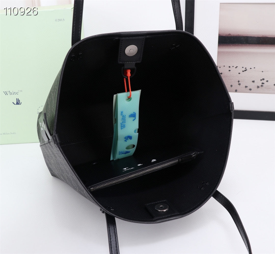Off White Bag Casual Outdoor Convenient Tote Bag
