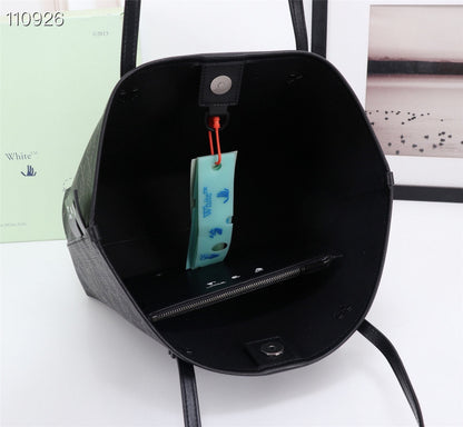 Off White Bag Casual Outdoor Convenient Tote Bag
