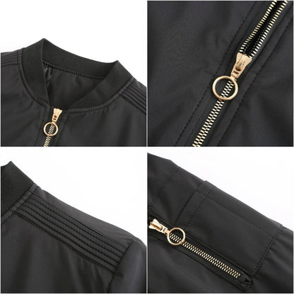 Women Trench Coat Jacket Casual Thin Cotton Fall Winter Coat