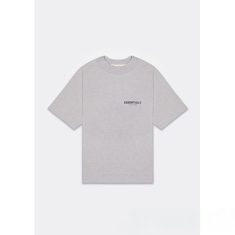 Fog Essentials T shirt Flocking Logo Loose Sweater