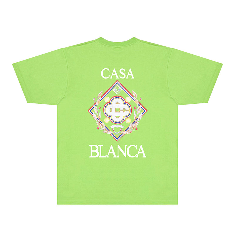 Casablanca T Shirts Fashion Print Street
