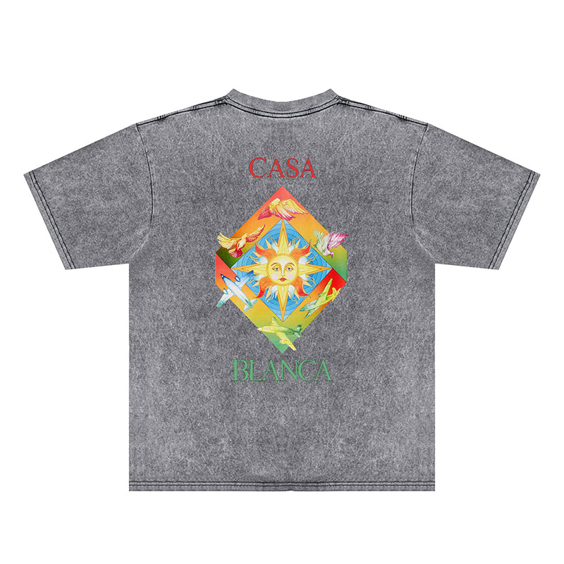 Casablanca Distressed T-Shirt