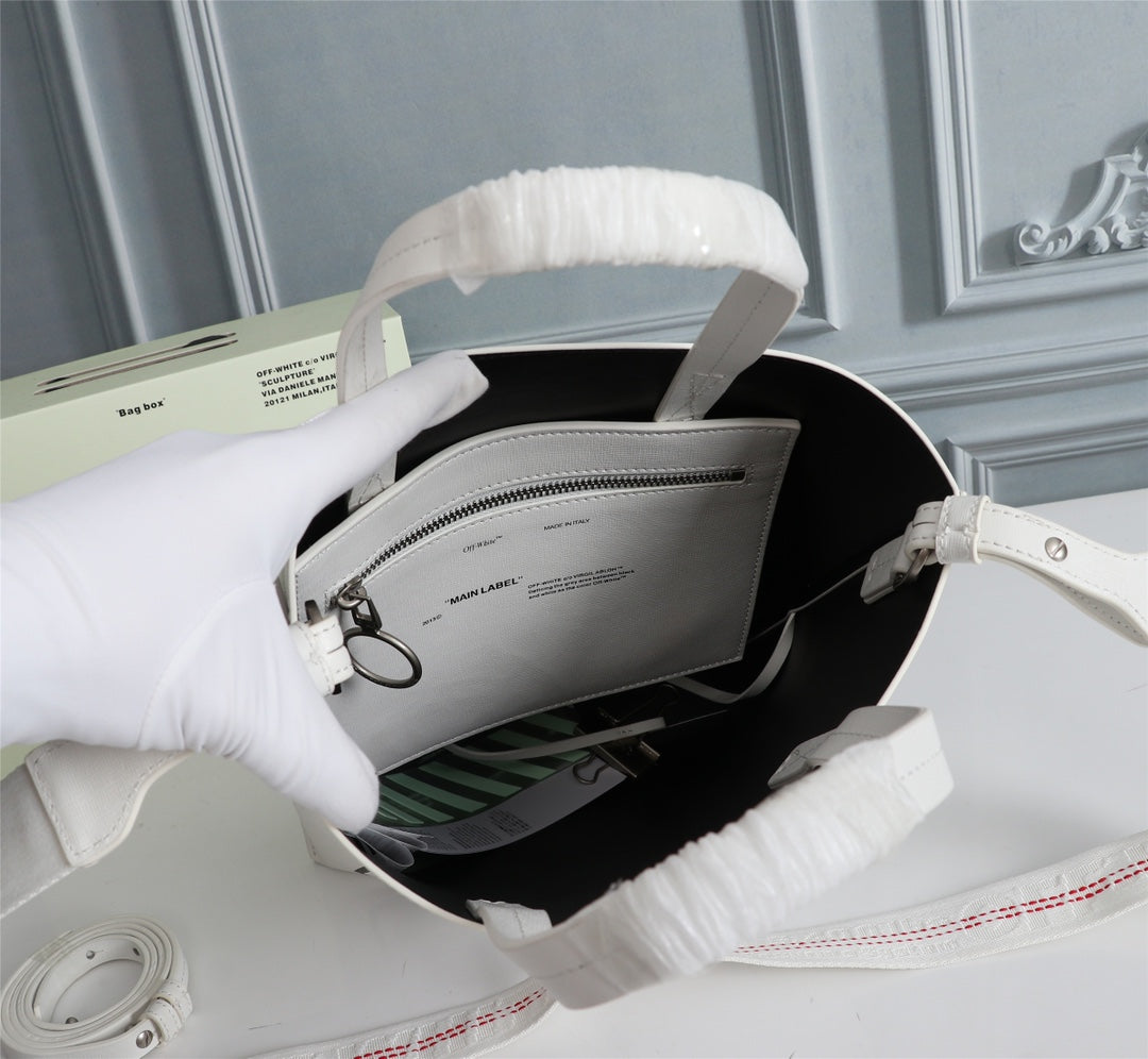 Off White Bag Casual Outdoor Convenient Tote Bag
