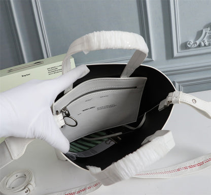 Off White Bag Casual Outdoor Convenient Tote Bag