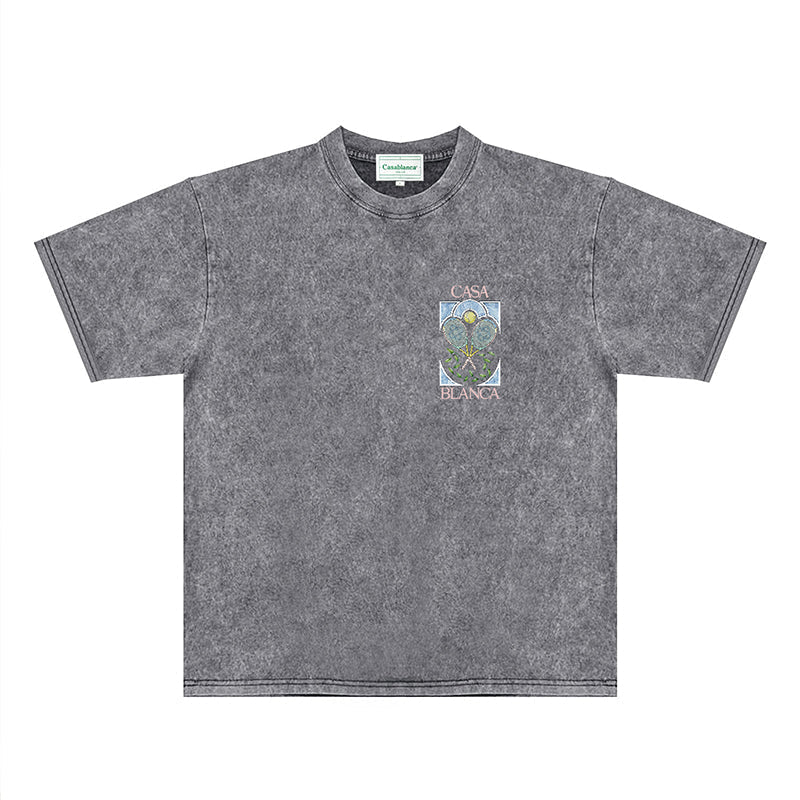 Casablanca Distressed T-Shirt