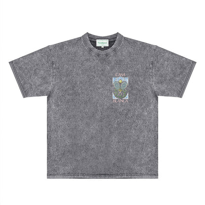 Casablanca Distressed T-Shirt