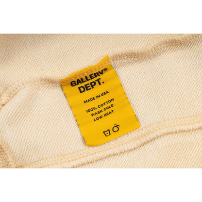 Gallery Dept Hoodie Splash Ink Letter Embroidered Hooded Sweater