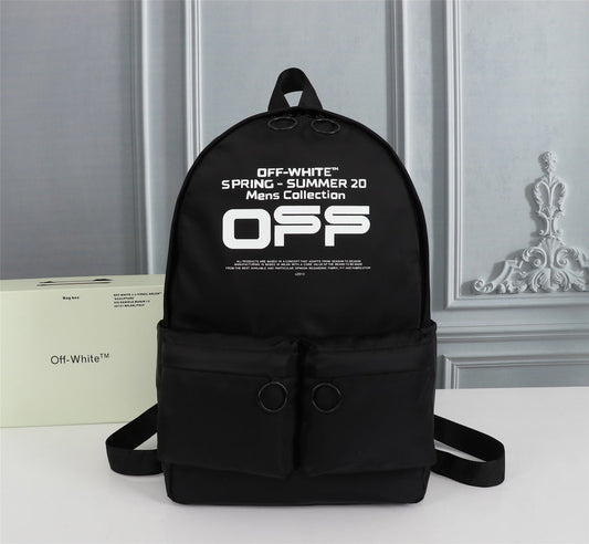 Off White Bag Casual Outdoor Convenient Tote Bag