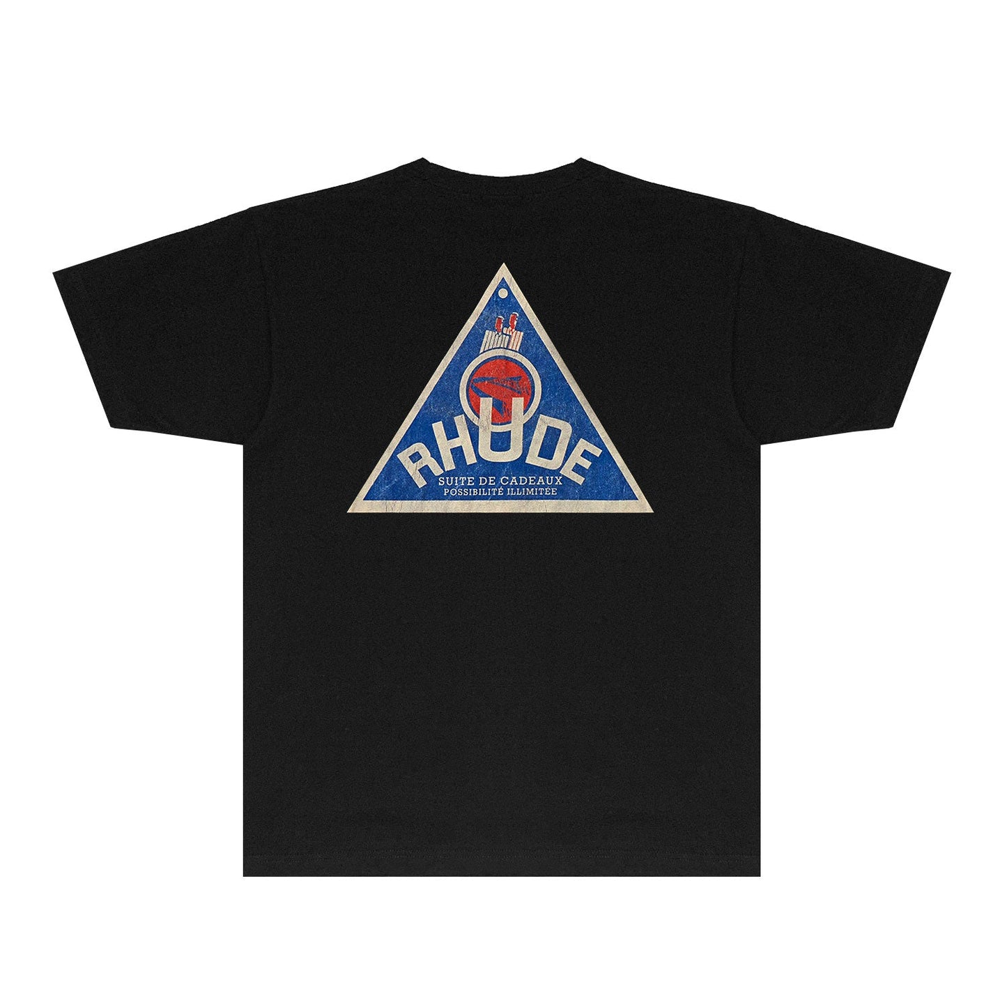 Rhude T Shirts Printed Trendy Pure Cotton