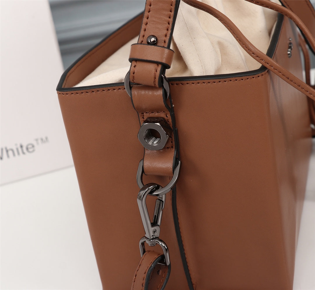 Off White Bag Casual Outdoor Convenient Tote Bag