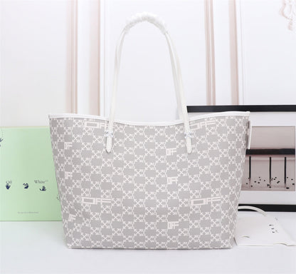 Off White Bag Casual Outdoor Convenient Tote Bag