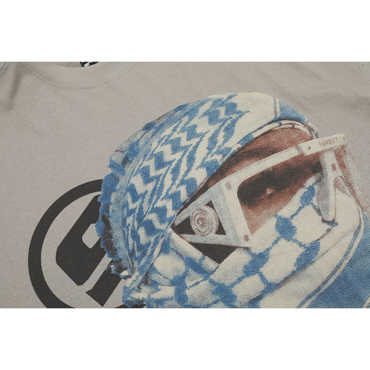 Unisex T-Shirts Saint Michael VINTAGE Masked Head Print Loose T-Shirt