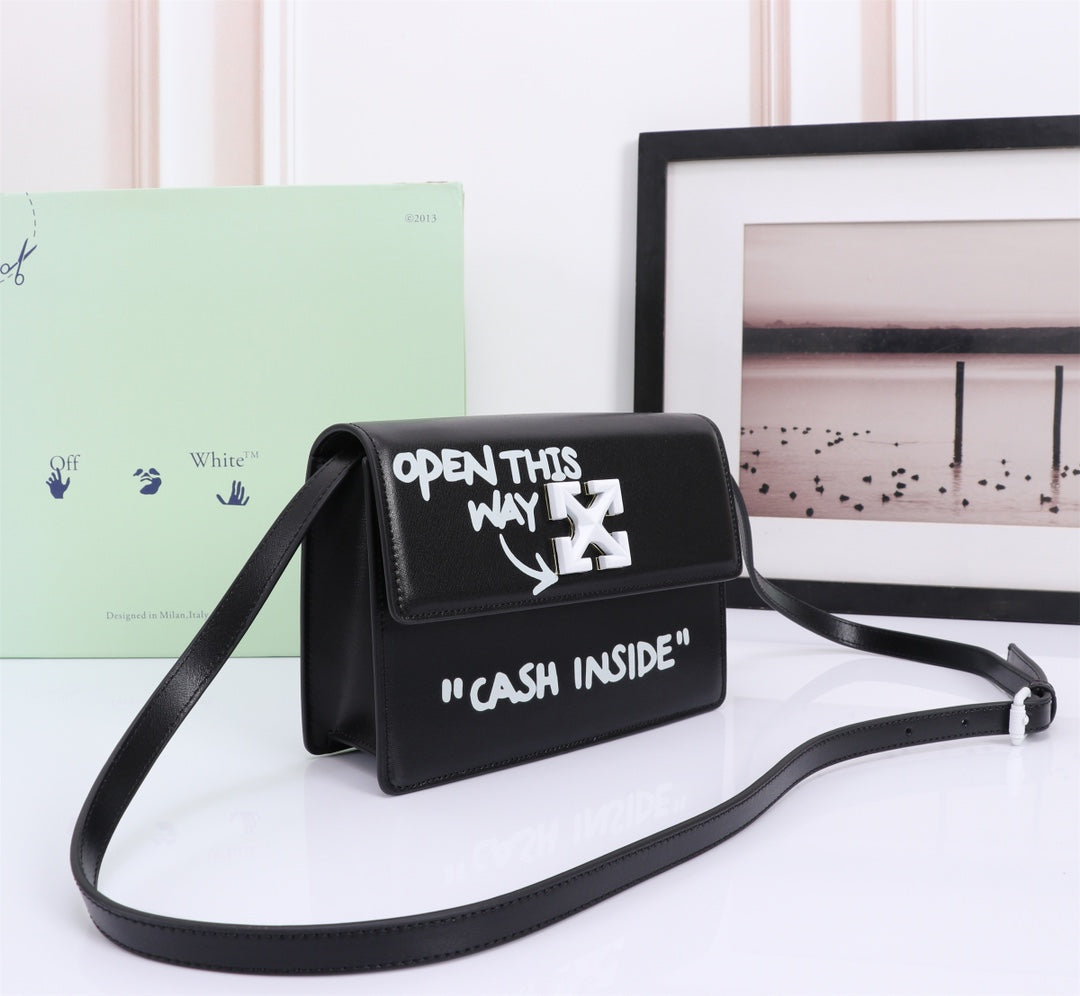 Off White Bag Casual Outdoor Convenient Tote Bag