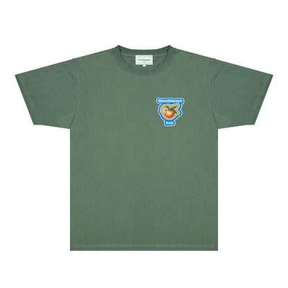 Casablanca T Shirts Fashion Print Street