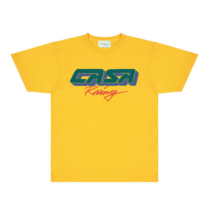 Casablanca T Shirts Fashion Print Street