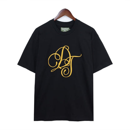 Denim Tears T-Shirts Embroidered Short Sleeve T-Shirts
