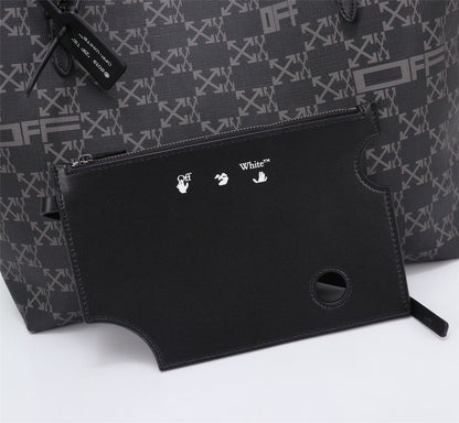 Off White Bag Casual Outdoor Convenient Tote Bag