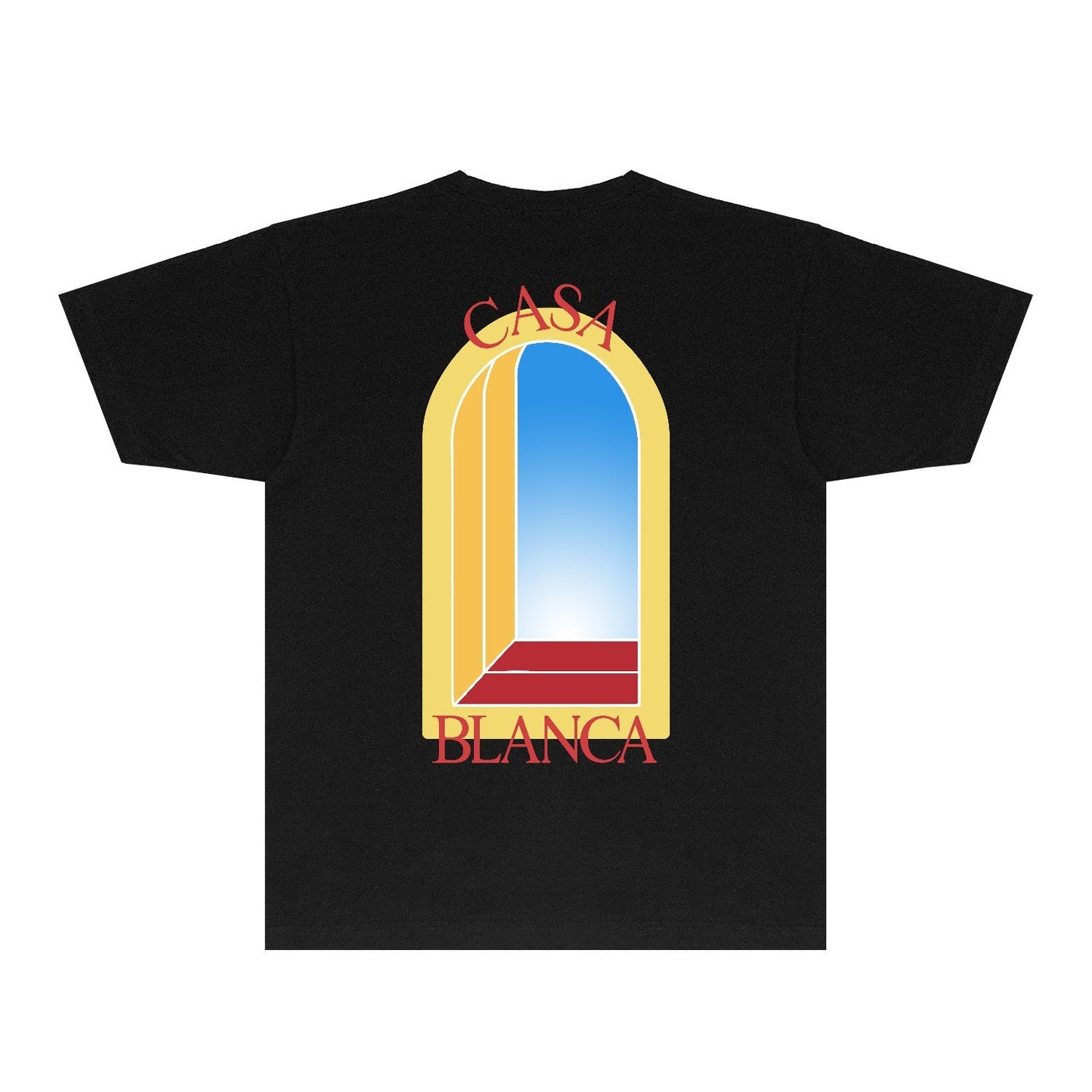 Casablanca T Shirts Fashion Print Street