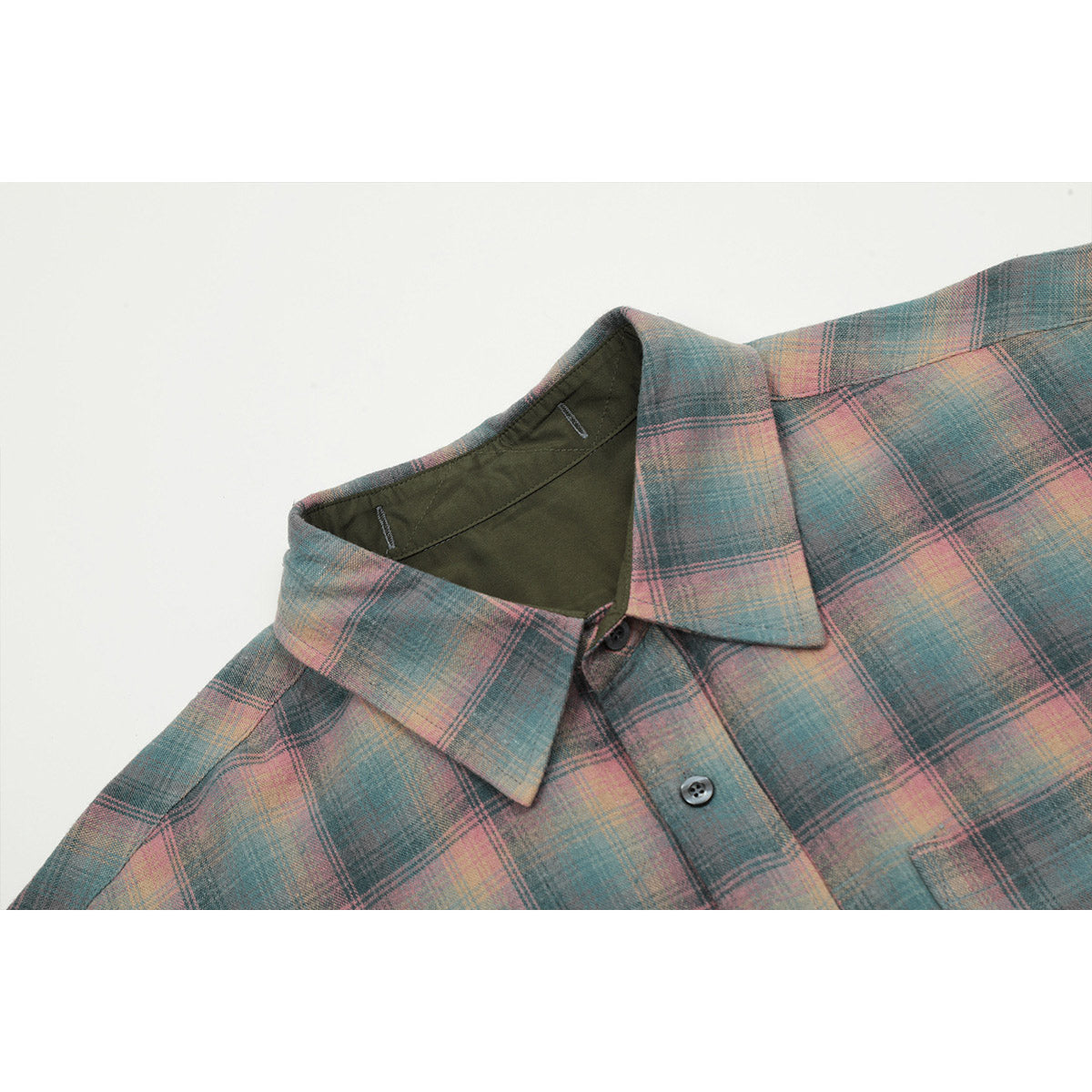 Unisex Shirts Pink Checked Shirts