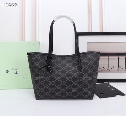 Off White Bag Casual Outdoor Convenient Tote Bag