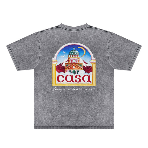 Casablanca Distressed T-Shirt