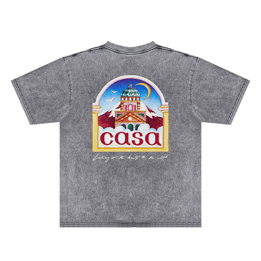 Casablanca Distressed T-Shirt