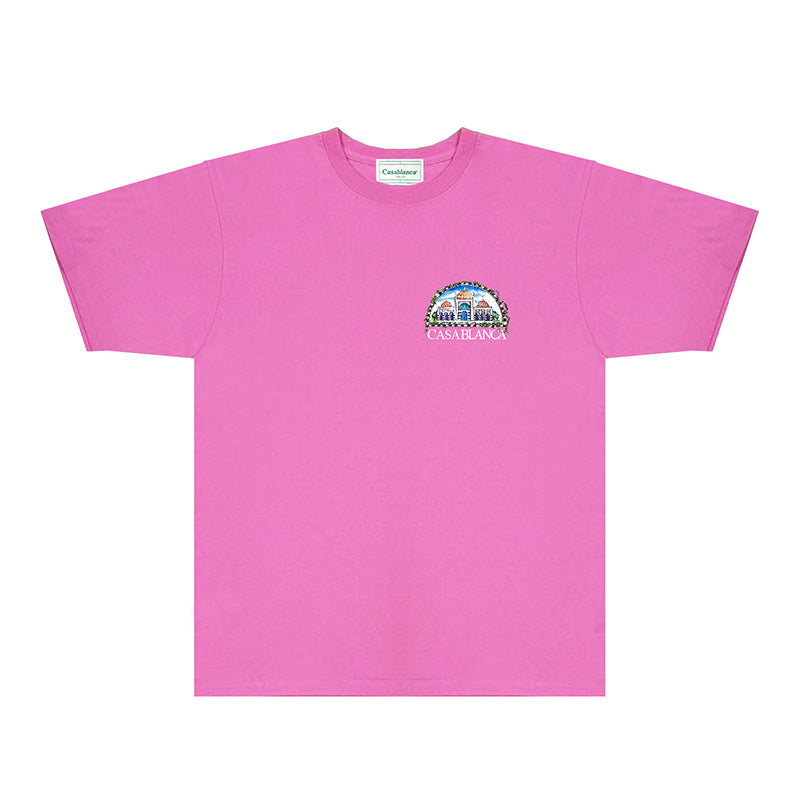 Casablanca T Shirts Fashion Print Street